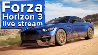 90 minutes of Forza Horizon 3 - Live Xbox One gameplay