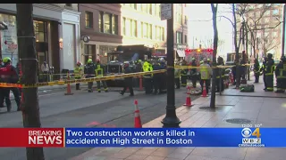 2 Construction Workers Killed In Accident On High Street In Boston