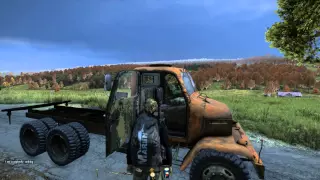 DayZ - Эх дороги! Мы наши машину!