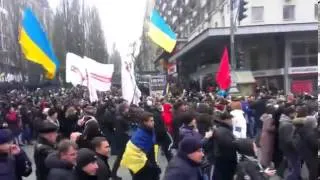 Євромайдан 1,12,2013,Мільйони людей,ТЯГНИБОК,ЯЦИНЮК,КЛИЧКО  KIEV EVROMAYDAN