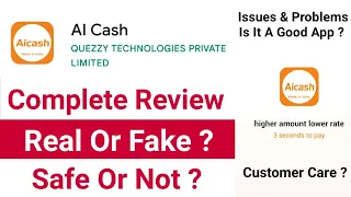 AI Cash Loan App Review | AI Cash Loan App Real Or Fake ? AI Cash Loan App Kaisa Hai ? AI Cash Loan