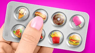 BEST FUN WAYS TO SNEAK FOOD ANYWHERE || Weird Sneaky Tricks And Tips By 123 GO Like!