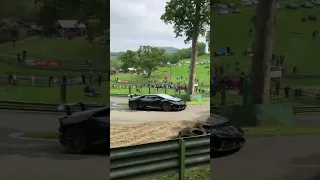 Lamborghini Huracan Performante exhaust and engine sound.