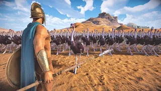 50,000 Spartans vs 10 Lines of Melee Units - UEBS 2