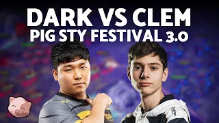 DARK vs CLEM: SICK SERIES! | PiGFest 3.0 Round of 16 (Bo5 ZvT) - StarCraft 2