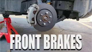 FRONT ROTOR and PADS Replacement... 2006 Nissan Xterra Brake Job