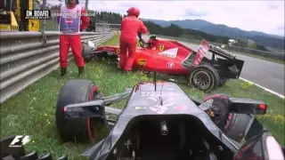 Fernando Alonso onboard cam Austria GP Spielberg