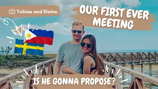 LDR MEETING FOR THE FIRST TIME | I WAS SHOCKED FROM HIS SURPRISE😱 | Swedish-Filipina Couple🇸🇪🇵🇭