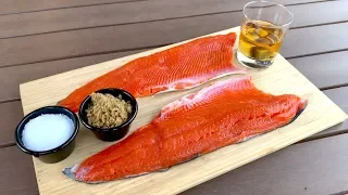 Easy Smoked Salmon Recipe: Double Whiskey Maple!