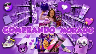 24 HORAS COMPRANDO MORADO  💜 / COMPRAS MORADAS 💜