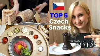 Top 5 MUST TRY CZECH Snacks - 2 are Extreme ! 4K