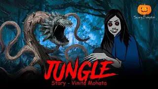 JUNGLE Horror story | Scary Pumpkin | Horror Cartoon | Animated Horror Story