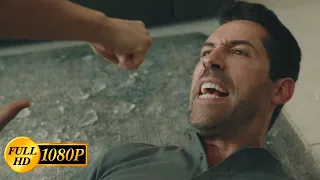 Scott Adkins is beaten by a ruthless Chinese woman / Accident Man: Hitman's Holiday (2022)