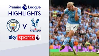 Manchester City vs Crystal Palace 4 - 2 FULL HIGHLIGHTS, Halaand hattrick!👌