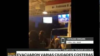 Cómo se sintió el terremoto en Viña del Mar - Telefe Noticias
