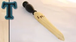 Off Centre Woodturning | Letter Opener