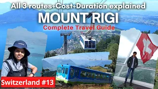 🇨🇭 Lucerne to Mount Rigi complete Travel Guide | Lake Lucerne boat tour #mtrigi #mountrigi #Rigi