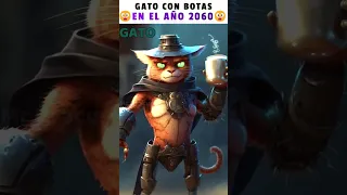 😯GATO CON BOTAS EN EL AÑO 2060