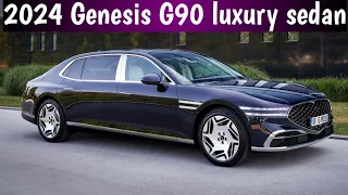 Genesis G90 2024 luxury sedan|| it's all about review