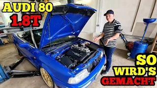 Audi 80 1.8T Umbau - so einfach geht's!