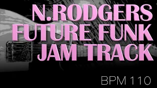 Nile Rodgers (Chic) style - Future Funk Backing Track in Cm ( C Dorian )