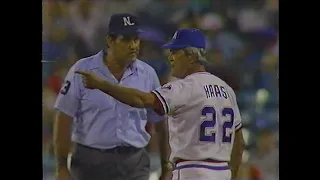 St.Louis Cardinals vs Atlanta Braves (8-24-1985) "Vince Coleman Adventures In Baserunning"