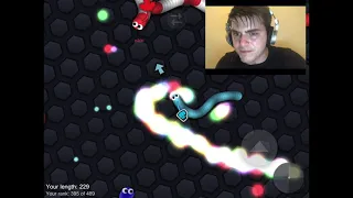 sweaty speedrunner players slither.io