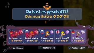 Rayman® Legends_ Pit Speed Diamond cup / 0'00"03 & 0'00"01 (Murphy Glitch)Tutorial Ps4