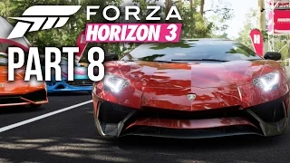 Forza Horizon 3 Gameplay Walkthrough Part 8 - LAMBORGHINI SPECIAL (Full Game)