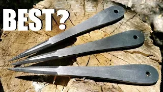 The BEST Throwing Knives EVER? (Vengeance Arrows) Review/Test