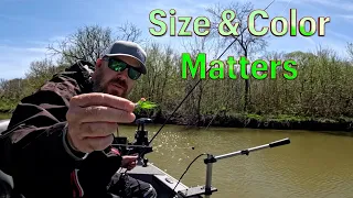 Does Jig Color & Size Matter For Crappie?