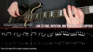 Bob Marley -  Could You Be Loved (Bass Line w/tabs and standard notation)