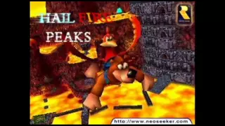 Hailfire Peaks (Lava Side)~Banjo Tooie