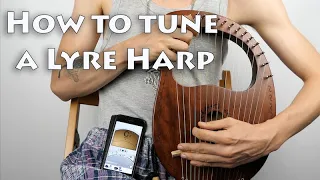 How to tune lyre harp? Harevis - tutorial