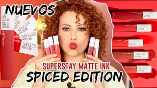 Nuevos Superstay Matte Ink Spiced Edition de Maybelline