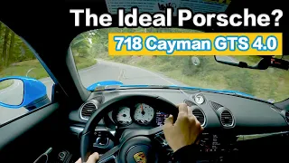 The Ideal Porsche? 2022 Cayman GTS 4.0 - POV (binaural audio)