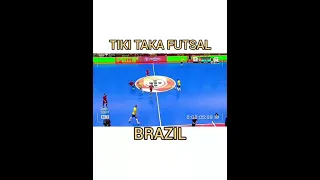 TIKI TAKA FUTSAL BRAZIL🔥