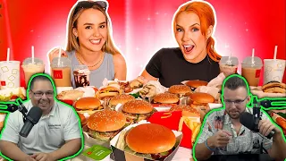 Americans React To AUSTRALIAN GIRLS EAT THE ENTIRE MCDONALDS MENU!