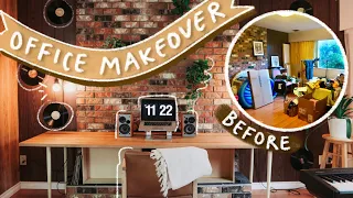 Extreme Home Office Makeover ✨ Music Room Makeover Part 2 | JENerationDIY