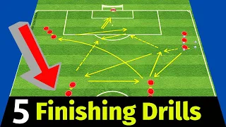 ✅Soccer Finishing Drills / 5 Amazing Finishing Soccer Drills(2021)