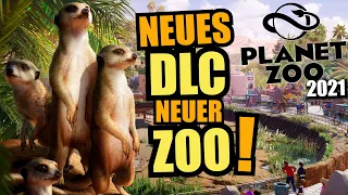 Neues DLC! Neuer Zoo! Erdmännchen Hype!  - Planet Zoo 2021 | Afrika Pack