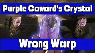 Purple Coward's Crystal Wrong Warp - (glitch)