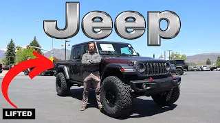 Lifted 2024 Jeep Gladiator Rubicon: 37s Make Anything Cooler!