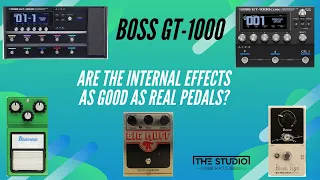 Boss GT-1000 Internal FX vs Pedals - What Sounds Better?