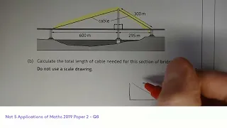 Nat 5 Applications of Maths 2019 Paper 2 - Q8