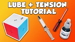 HOW TO LUBE & TENSION A QIYI QIDI 2x2 | DETAILED SET-UP VIDEO | THE CREATIVE CUBER