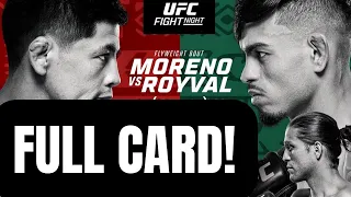 UFC Fight Night Mexico City Moreno Vs Royval 2 Full Card Breakdown And Detailed Predictions