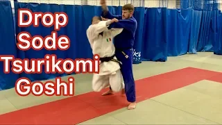 ДЗЮДО.БРОСОК С РУКАВАМИ С КОЛЕН.JUDO.DROP SODE TSURIKOMI GOSHI