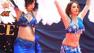 【4K】ベリーダンスフェスタin甲府　Kasane Bellydance  #3　Belly Dance in Japan
