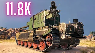 World of Tanks FV4005 Stage II  11.8K Damage 8 Kills & 10K  & 11K